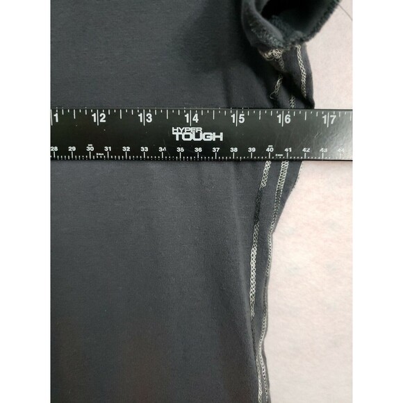 Calvin Klein Performance size S gray short sleeve vneck shirt cotton spandex - Picture 7 of 9